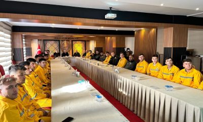 SULUOVA ORMAN İŞLETME ŞEFİ İSMET KORUCU, ORKUT EKİBİNE EĞİTİM VERDİ