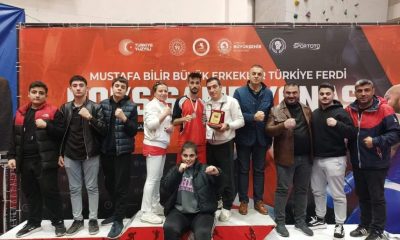 BOKSÖRÜMÜZ EMİRHAN KARACA, TÜRKİYE İKİNCİSİ OLDU