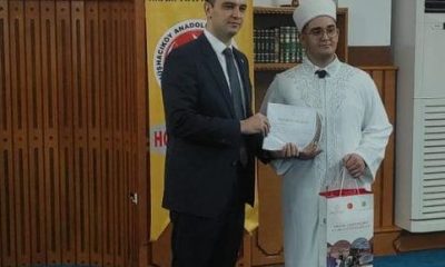 ‘GENÇ HATİPLER HUTBE OKUMA YARIŞMASI’NDA EMİRHAN DEMİR İL BİRİNCİSİ OLDU.