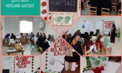 KUR’AN KURSU ÖĞRENCİLERİ HZ.MEVLANA’YI ANDI