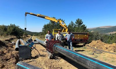 SULUOVA DEREKÖY’DE BASINÇLI SULAMA HATTI YENİLENDİ