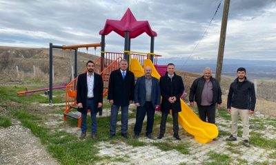 SULUOVA KAYMAKAMLIĞI, 3 KÖYE ÇOCUK OYUN PARKI YAPTI