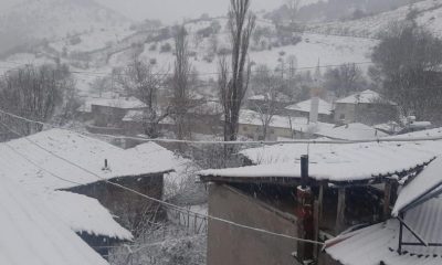 SULUOVA’NIN YÜKSEK KESİMLERİNE MEVSİMİN İLK KAR YAĞIŞI DÜŞTÜ