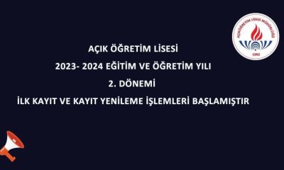 SULUOVA HALK EĞİTİM MERKEZİNDEN DUYURU