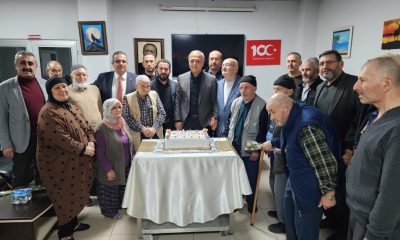 BAŞKAN FATİH ÜÇOK, HUZUREVİ YAŞLILARININ YENİ YILINI KUTLADI.