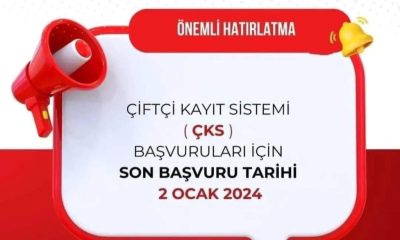 ÇKS Başvurusu için SON GÜNLER!
