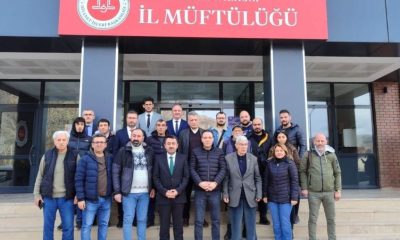 İL MÜFTÜSÜ AYVAZ BASIN MENSUPLARIYLA BİR ARAYA GELDİ