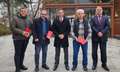 KAYMAKAMIMIZ GÜRÇAM, GAZETECİLER ONURUNA YEMEK VERDİ