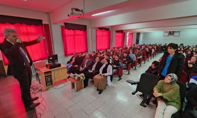 MİLLİ EĞİTİM MÜDÜRÜ AHMET DAVU, ÖĞRENCİLERE ROL MODEL OLDU