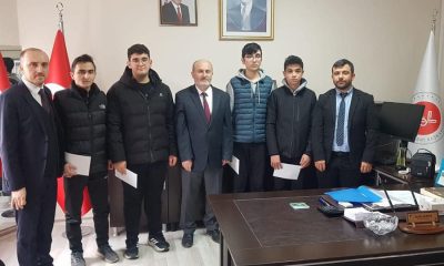 Müftü Sıtkı Kaya İlde Dereceye Giren Öğrencileri Ödüllendirdi