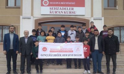 MÜFTÜLÜĞÜN ”GENÇLİĞE DEĞER ARA DÖNEM KAMPI” TAMAMLANDI
