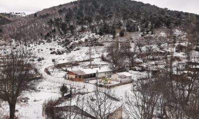 SULUOVA YÜKSEK KESİMLERİ BEYAZA BÜRÜNDÜ