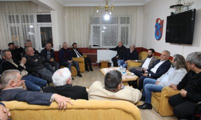 AK PARTİ ADAYI VE BELEDİYE BAŞKANI FATİH ÜÇOK, KARADENİZLİLER DERNEĞİNİ ZİYARET ETTİ