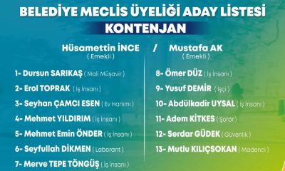 AK PARTİ SULUOVA 2024 YEREL SEÇİM ADAY LİSTESİ.