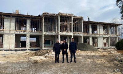 JANDARMA KOMUTANLIĞININ YENİ HİZMET BİNASI HIZLA YÜKSELİYOR