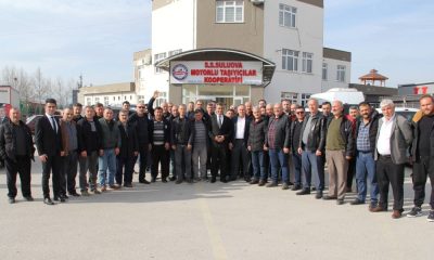 MHP SULUOVA ADAYI RIFAT UZUN, MOTORLU TAŞIYICILAR KOOPERATİFİ’Nİ ZİYARET ETTİ
