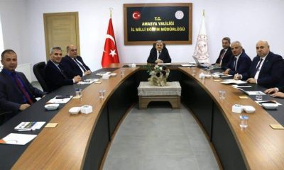 ORTAK SINAVLAR VE TARİHLERİ KONULU TOPLANTI YAPILDI.