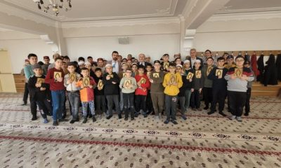 SULUOVA MÜFTÜSÜ, HAFIZ ADAYLARINA KUR’AN-I KERİM HEDİYE ETTİ