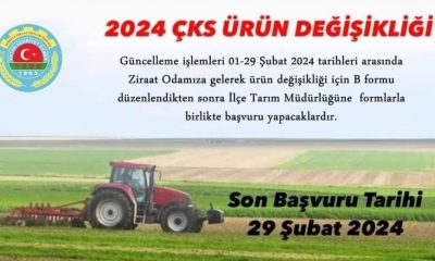 ÜRETİCİLERİMİZİN DİKKATİNE.