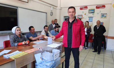 SULUOVA KAYMAKAMI ŞAFAK GÜRÇAM VE EŞİ, 1037 NOLU SANDIKTA OY KULLANDI