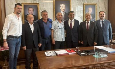 MYO KURUCU ESKİ MÜDÜRÜ YILDIRIM’DAN BAŞKAN UZUN’A HAYIRLI OLSUN ZİYARETİ