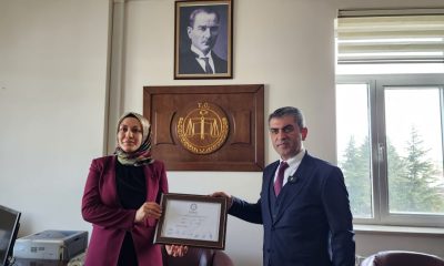 YENİ BELEDİYE BAŞKANI RİFAT UZUN, MAZBATASINI ALDI