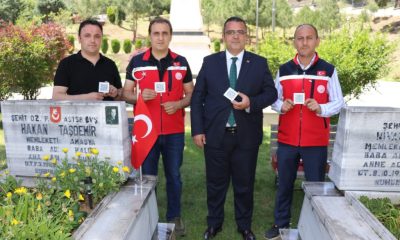 AMASYA’DA ŞEHİT MEZARLIKLARINDA KAREKOD UYGULAMASI BAŞLATILDI