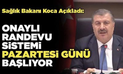 HASTANELERDE “ONAYLI RANDEVU DÖNEMİ” 13 MAYIS’TA BAŞLIYOR