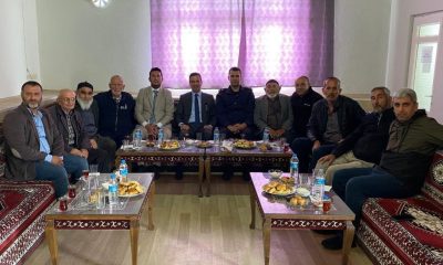 KAYMAKAM GÜRÇAM’DAN, SALUCA VE KUTLU KÖYLERİNİN YENİ MUHTARLARINA HAYIRLI OLSUN ZİYARETİ