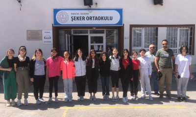 ŞEKER ORTAOKULU KIZ FUTBOL TAKIMI, TÜRKİYE YARI FİNALİNE YOLCU EDİLDİ