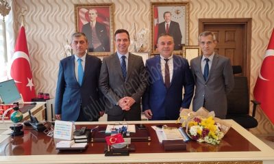 SGK MÜDÜRLÜĞÜNDEN KAYMAKAM VE BELEDİYE BAŞKANINA ZİYARET