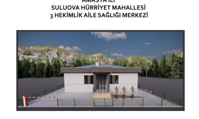 SULUOVA HÜRRİYET MAHALLESİ AİLE SAĞLIK MERKEZİ YAPIMI İÇİN YER TESLİMİ YAPILDI