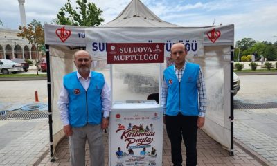 SULUOVA’DA “KURBAN BAĞIŞ STANDI” AÇILDI