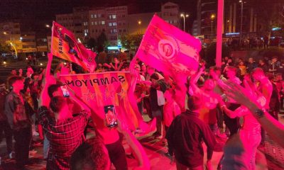 SULUOVALI TARAFTARLAR GALATASARAY’IN 24. LİG ŞAMPİYONLUĞUNU ÇOŞKUYLA KUTLADI