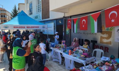 İHH SULUOVA TEMSİLCİLİĞİ GAZZE YARARINA KERMES AÇTI