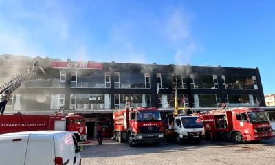 AMASYA’DA BİR AVM’DE ÇIKAN YANGIN SÖNDÜRÜLDÜ