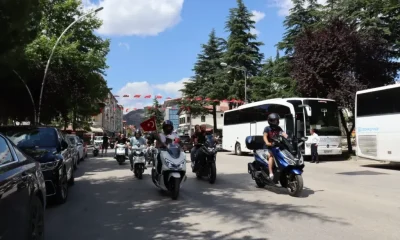 AMASYA’DA MOTOSİKLETÇİLER VE OFF-ROAD’CULAR ŞEHRİ TURLADI