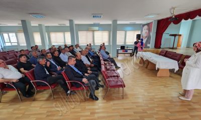 İLÇE SAĞLIKTAN MUHTARLARA KENE SEMİNERİ