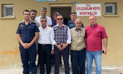 KAYMAKAM GÜRÇAM’DAN, YENİ KÖY MUHTARLARINA HAYIRLI OLSUN ZİYARETİ