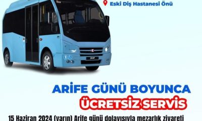 SULUOVA BELEDİYESİNDEN ÜÇRETSİZ MEZARLIK SERVİSİ