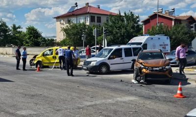 SULUOVA’DA TRAFİK KAZASI 2 YARALI