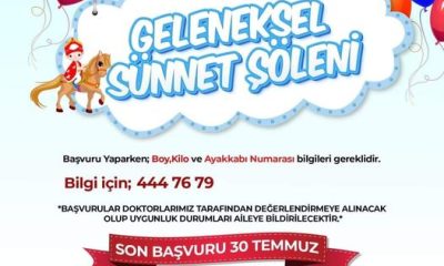 Suluova Belediyesi Geleneksel Sünnet Şöleni Kayıtları Başladı