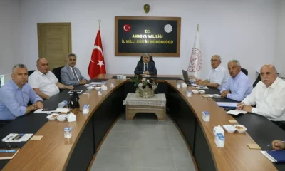 AMASYA’DA TAŞIMALI EĞİTİM TOPLANTISI DÜZENLENDİ