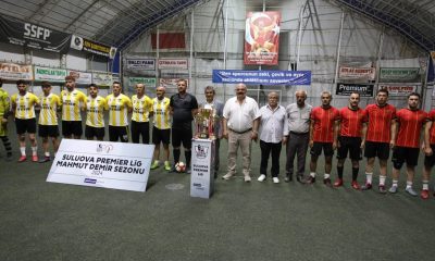 “SULUOVA PREMİER LİG 2024 MAHMUT DEMİR SEZONU”, ŞAMPİYON MAHMUT DEMİR İLE BELEDİYE BAŞKANI RIFAT UZUN’UN VURUŞUYLA BAŞLADI.