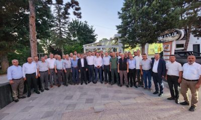 SULUOVA MUHTARLAR DERNEĞİ, TAYİNLERİ ÇIKAN KOMUTANLARA VEDA YEMEĞİ VERDİ