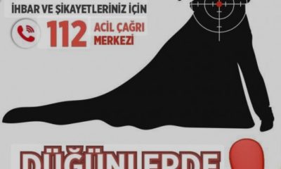 JANDARMADAN DÜĞÜN MAGANDALARINA UYARI !