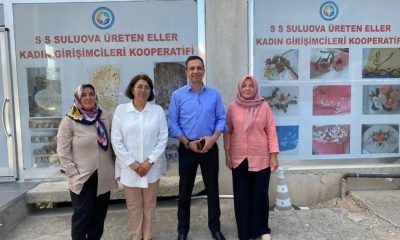 KAYMAKAM GÜRÇAM; “ÜRETEN ELLER KOOPERATİFİ BİR GİRİŞİMÇİLİK ÖRNEĞİDİR.”