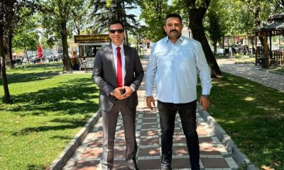 KOZAN ÜLKÜ OCAKLARI BAŞKANI MERCAN, KAYMAKAM GÜRÇAM’I ZİYARET ETTİ