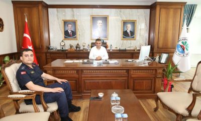 YENİ İLÇE JANDARMA KOMUTANI ÜSTEĞMEN EMRAH GÜRCAN GÖREVİNE BAŞLADI