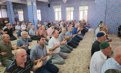 SULUOVA’DA ŞEHİT İSMAİL HANİYYE İÇİN GIYABİ CENAZE NAMAZI KILINDI